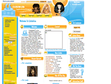 Tablet Screenshot of celebsfun.com